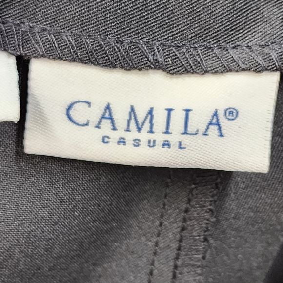 Camila Casual Women's Straight Leg Trousers - 10 - Picture 3 of 7
